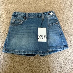 Zara Kids Denim Skirt - Blue